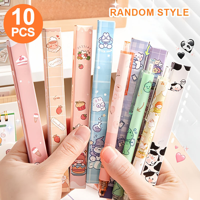 Stationery Supply Business - 10 Einzelne Gelstifte in einer Überraschungsbox,
