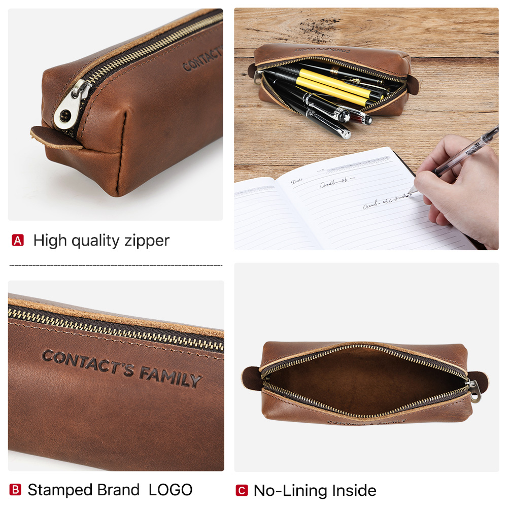Retro Leder Bleistift Fall Hoh – Stationery Supply Business Bewertung und Preis