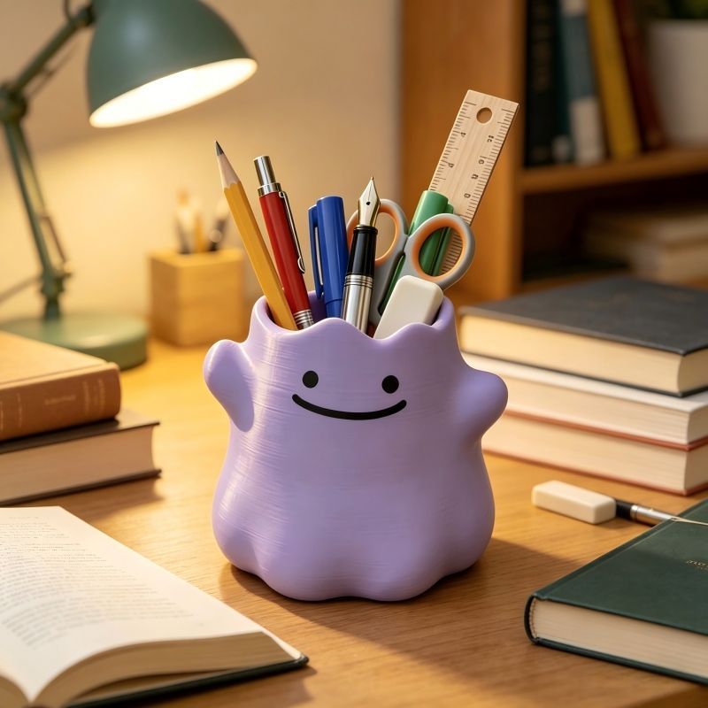 Pokemon Ditto Stifthalter Krea – Stationery Office Bewertung und Preis