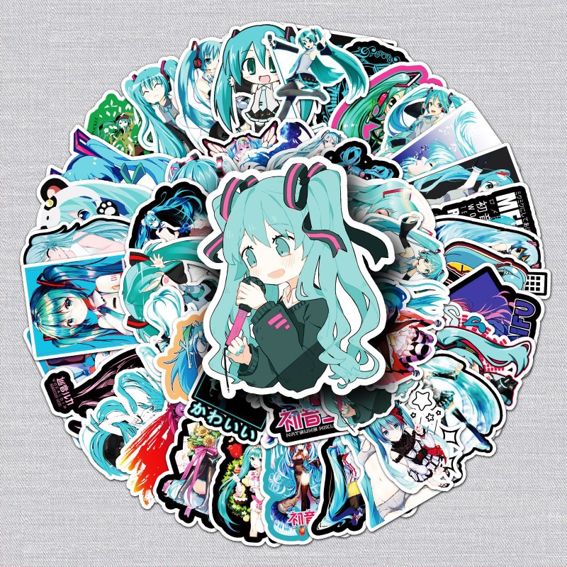 Hatsune Miku Graffiti-Aufklebe – Memo Pad Sticky Bewertung und Preis