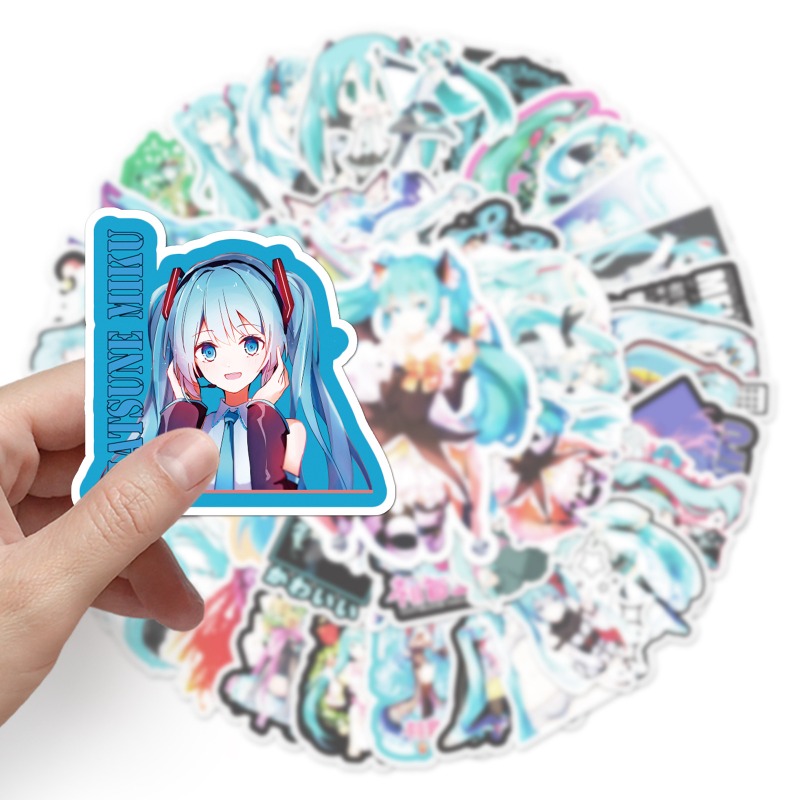 Hatsune Miku Graffiti-Aufklebe – Memo Pad Sticky Bewertung und Preis