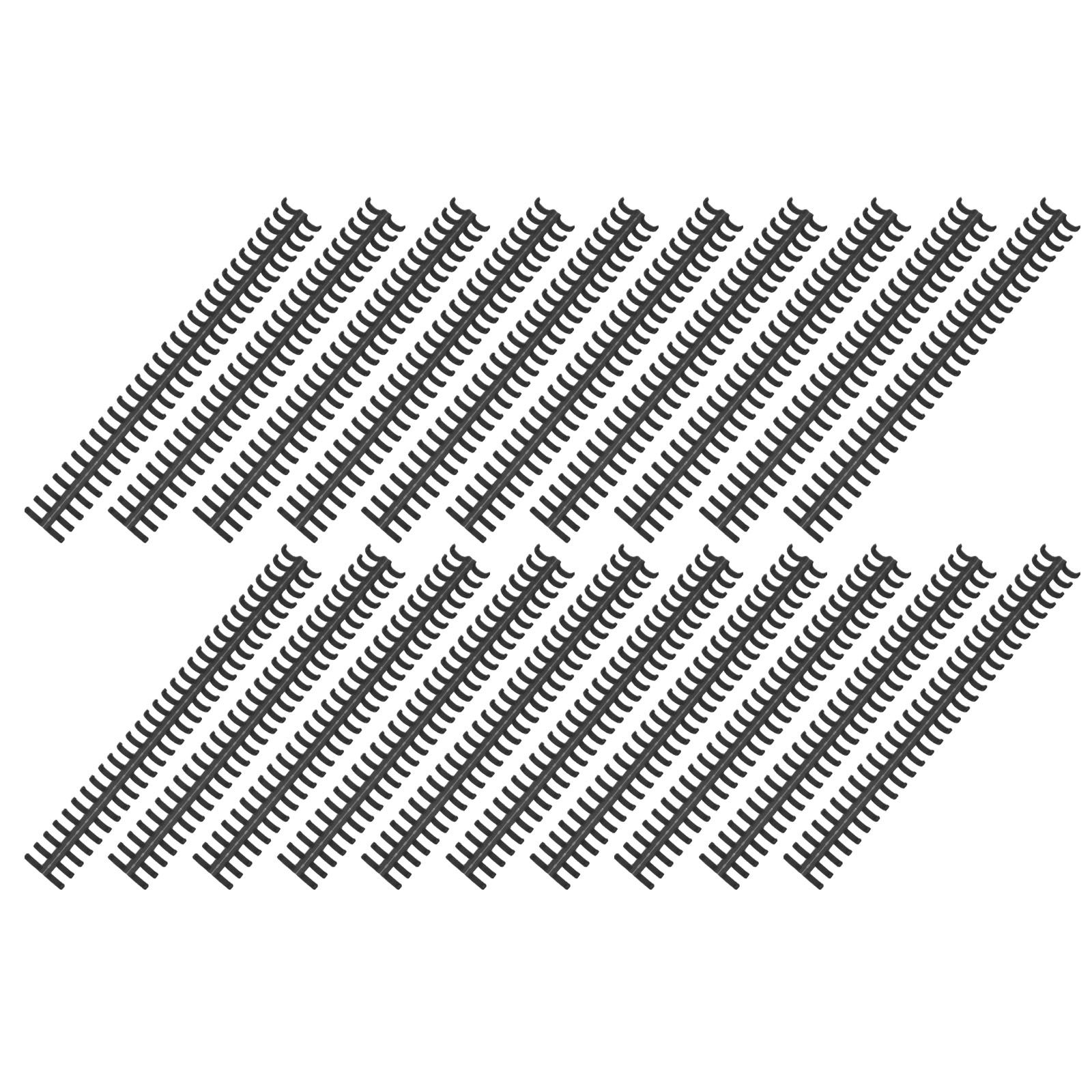 20 Stück Spiralnotizbuch-Binde – Binding Comb Plastic Bewertung und Preis