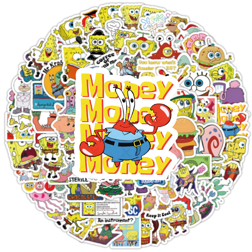 100 Stück Kawaii SpongeBob Car – Memo Pad Sticky Bewertung und Preis