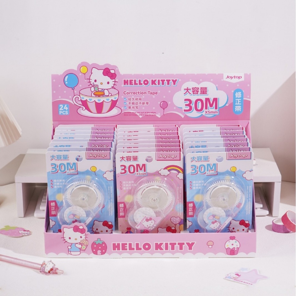 Original Hello Kitty Korrektur – Correction Tape Roller Bewertung und Preis