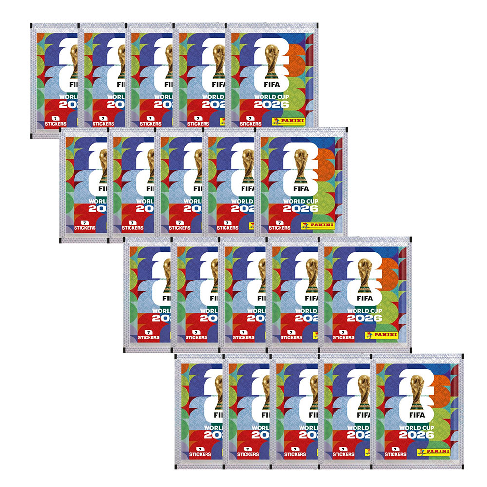 Auf Lager: Panini 2026 FIFA We – Cardstock Paper Pack Bewertung und Preis