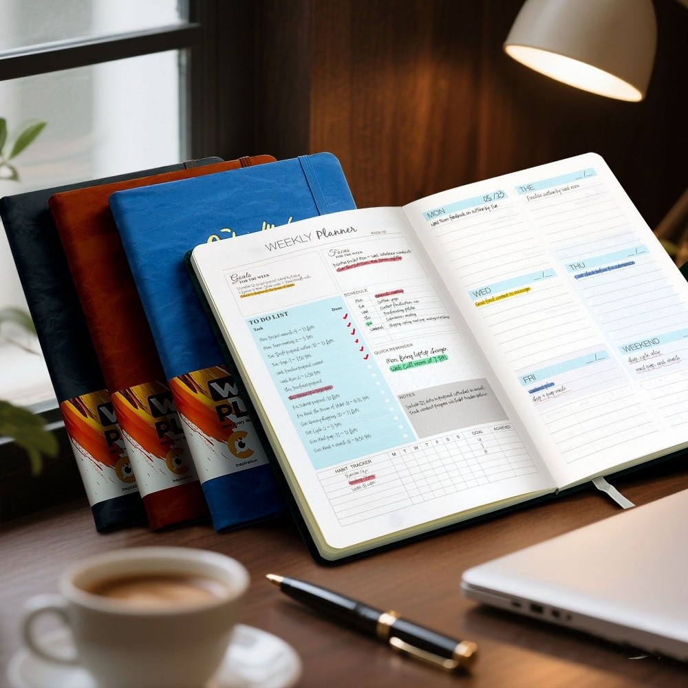 Englische Ausgabe A5 Wochenpla – Planner Weekly Budget Bewertung und Preis