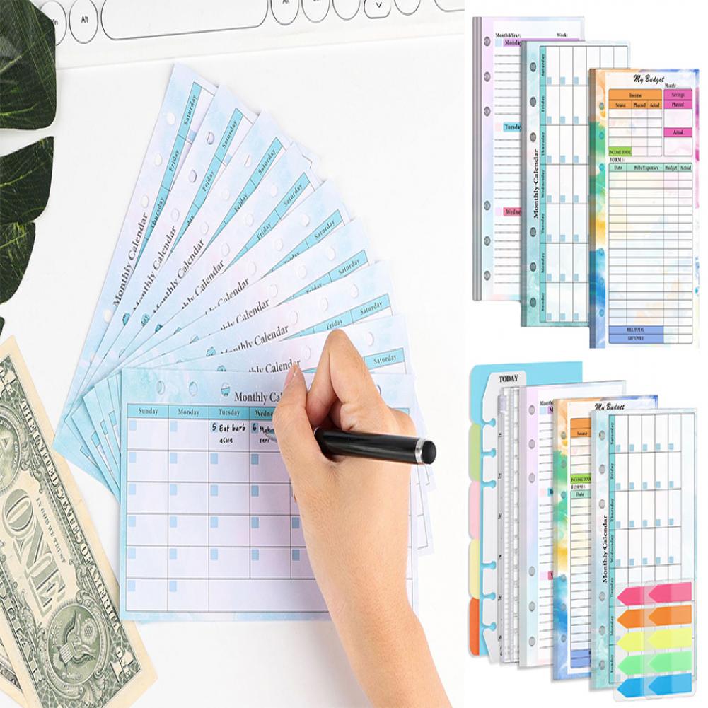 A6 Budget Planer Nachfüllkit 8 – Planner Weekly Budget Bewertung und Preis
