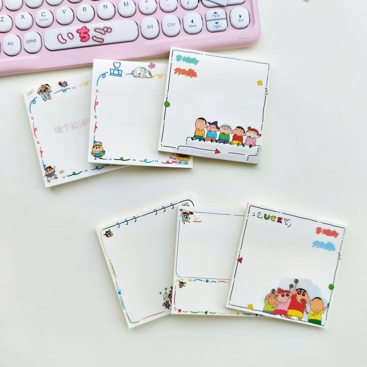 Crayon Shin-chan Quadratische  – Sticky Note Cube Bewertung und Preis