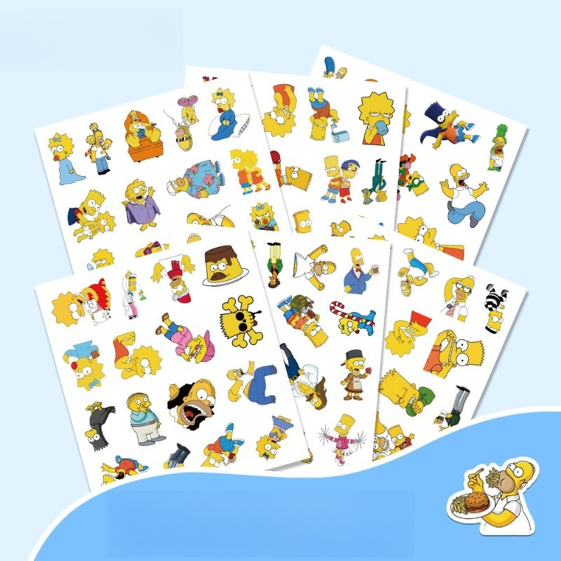 Die Simpsons Homer Marge Bart  – Memo Pad Sticky Bewertung und Preis