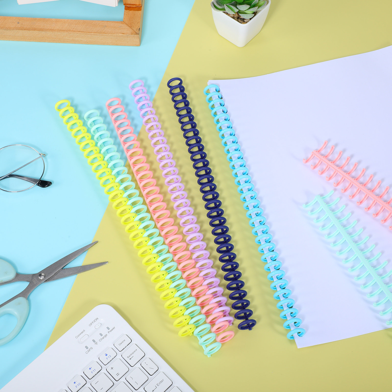 12 Stück flexible Kunststoff-R – Binding Comb Plastic Bewertung und Preis